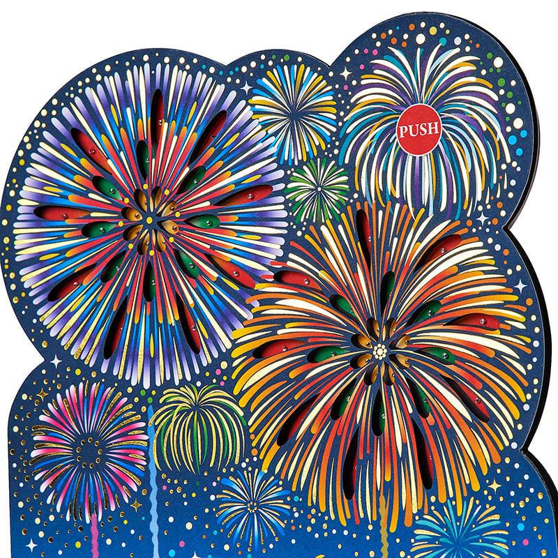 Fireworks Summer Light & Sound Greeting Card