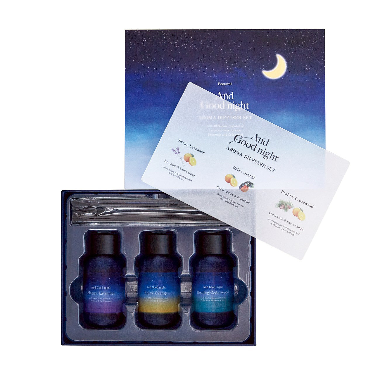 & Good Night Soothing Aroma Diffuser Set