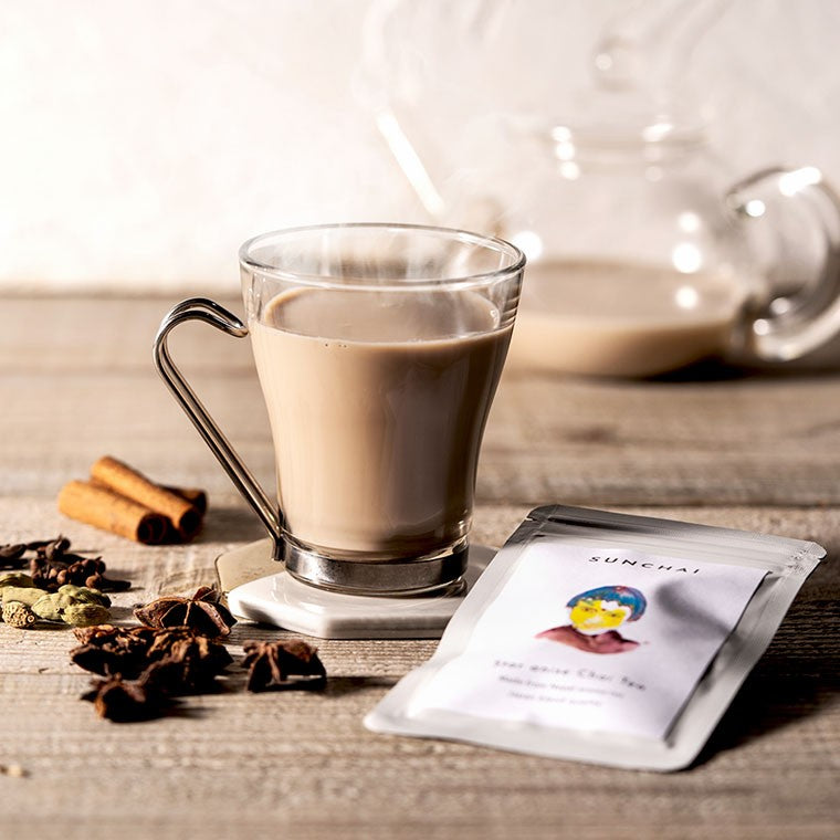 SUN CHAI Bolsitas de té Chai Juego de degustación de 3 sabores