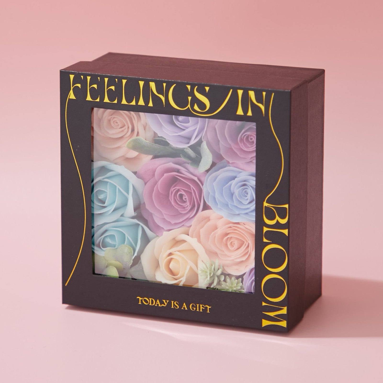 Special Flower Box Soap Flowers