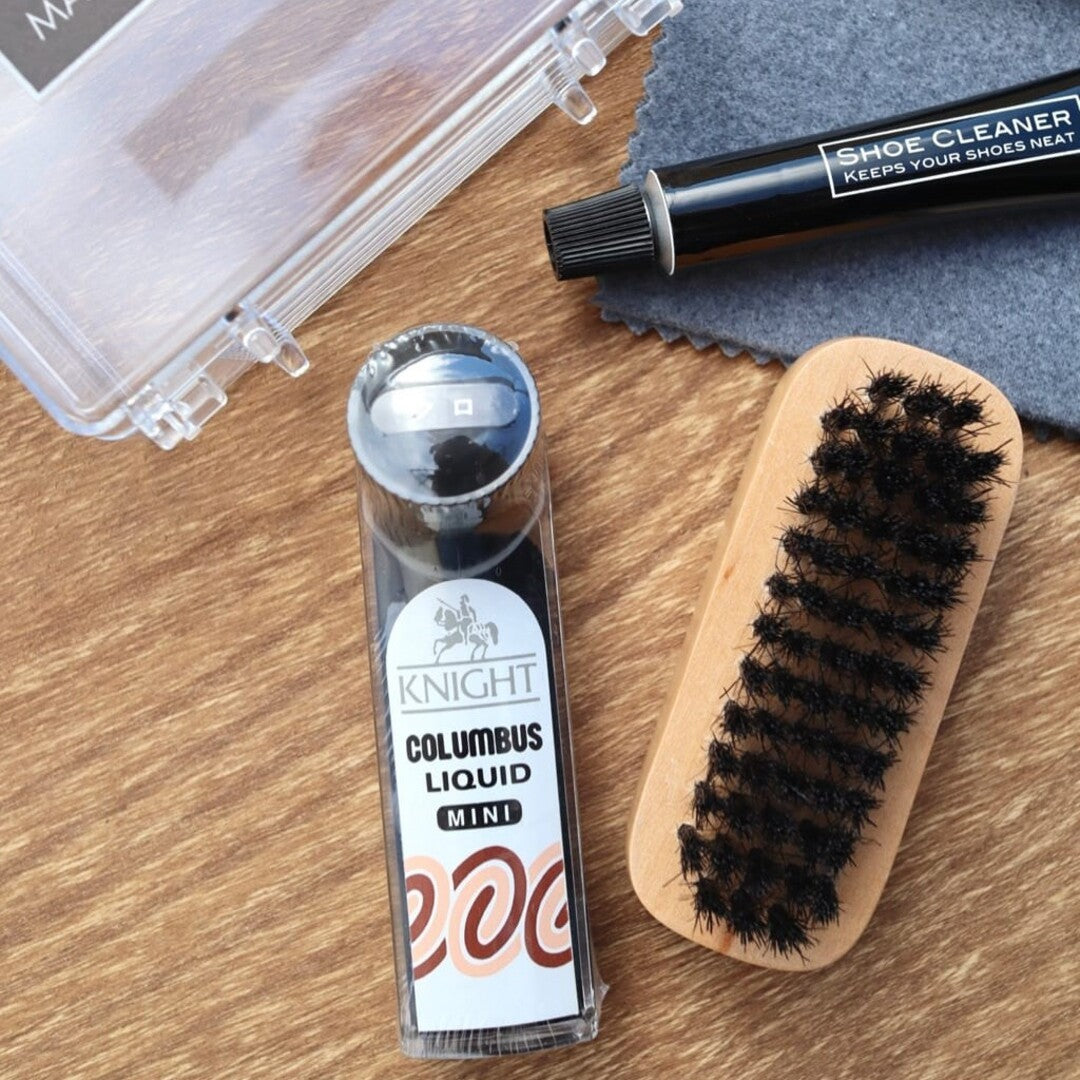 Men's Shoe Polishing Mini Liquid Gift Set