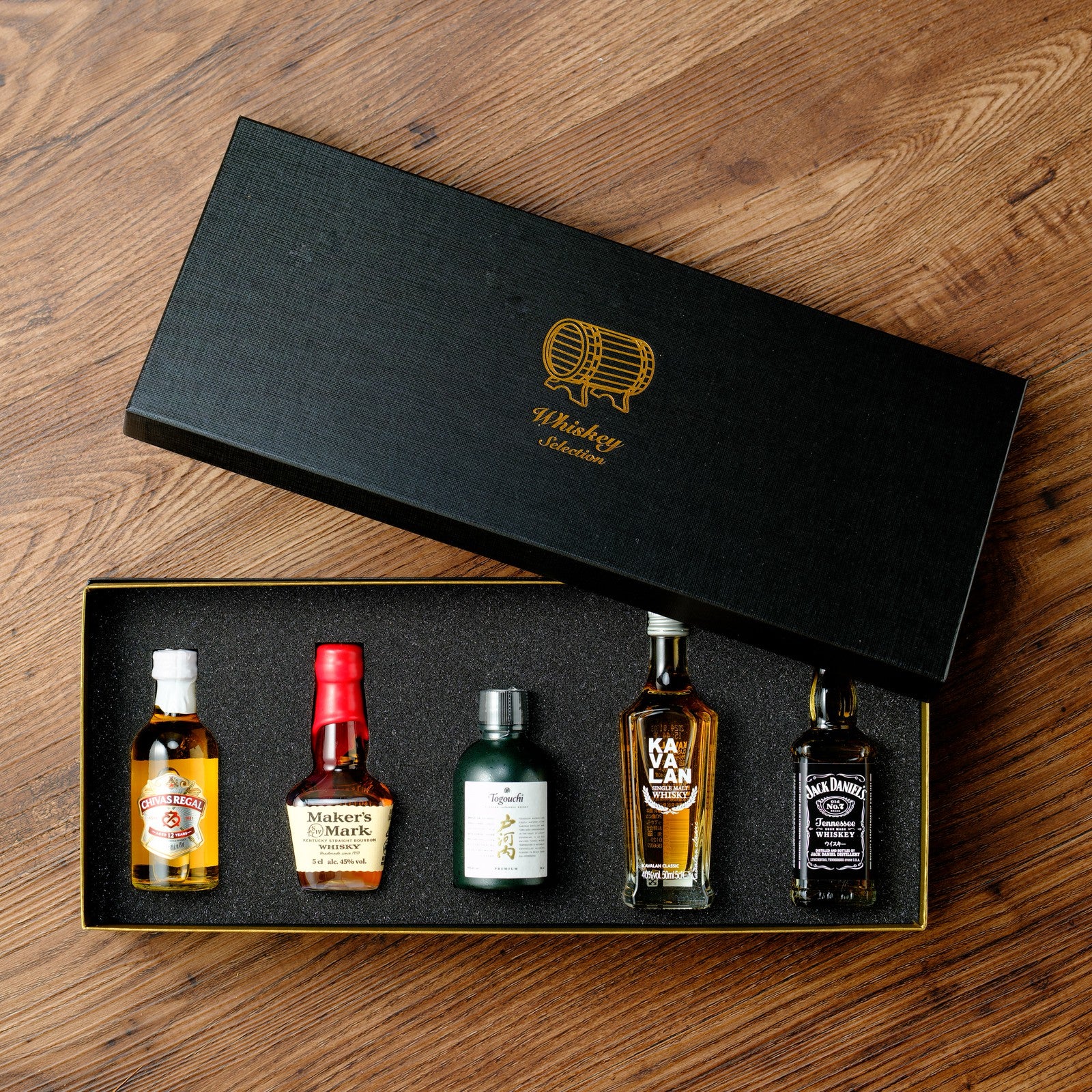 World Whisky Tasting Selection 5Bottle Set