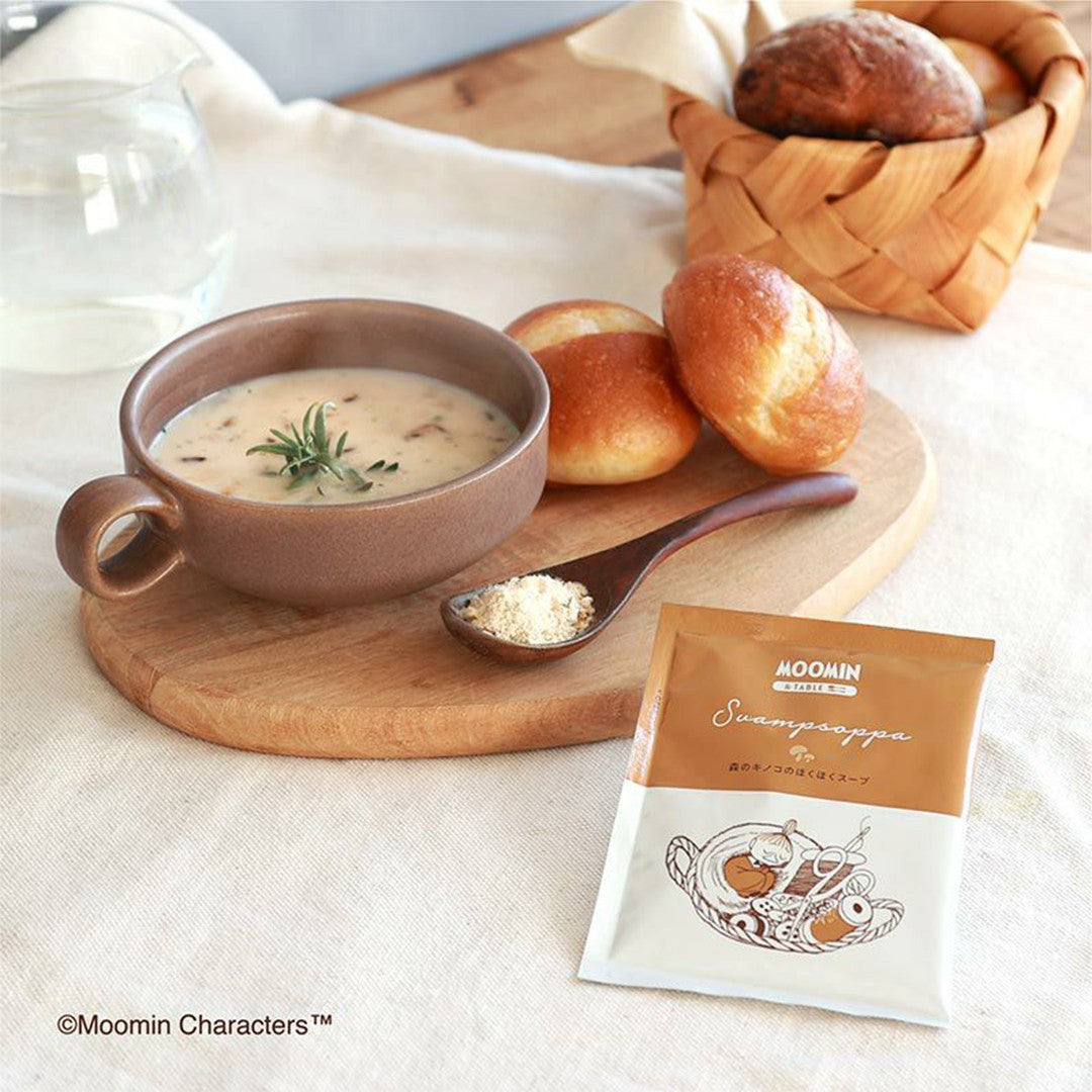 Set de sopa Moomin 6 tipos de sopa nórdica en una caja de regalo con forma de libro