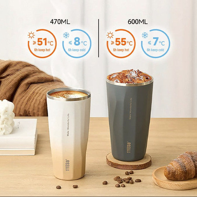 Straw Tumbler with Lid 600ml 8 Colors Available