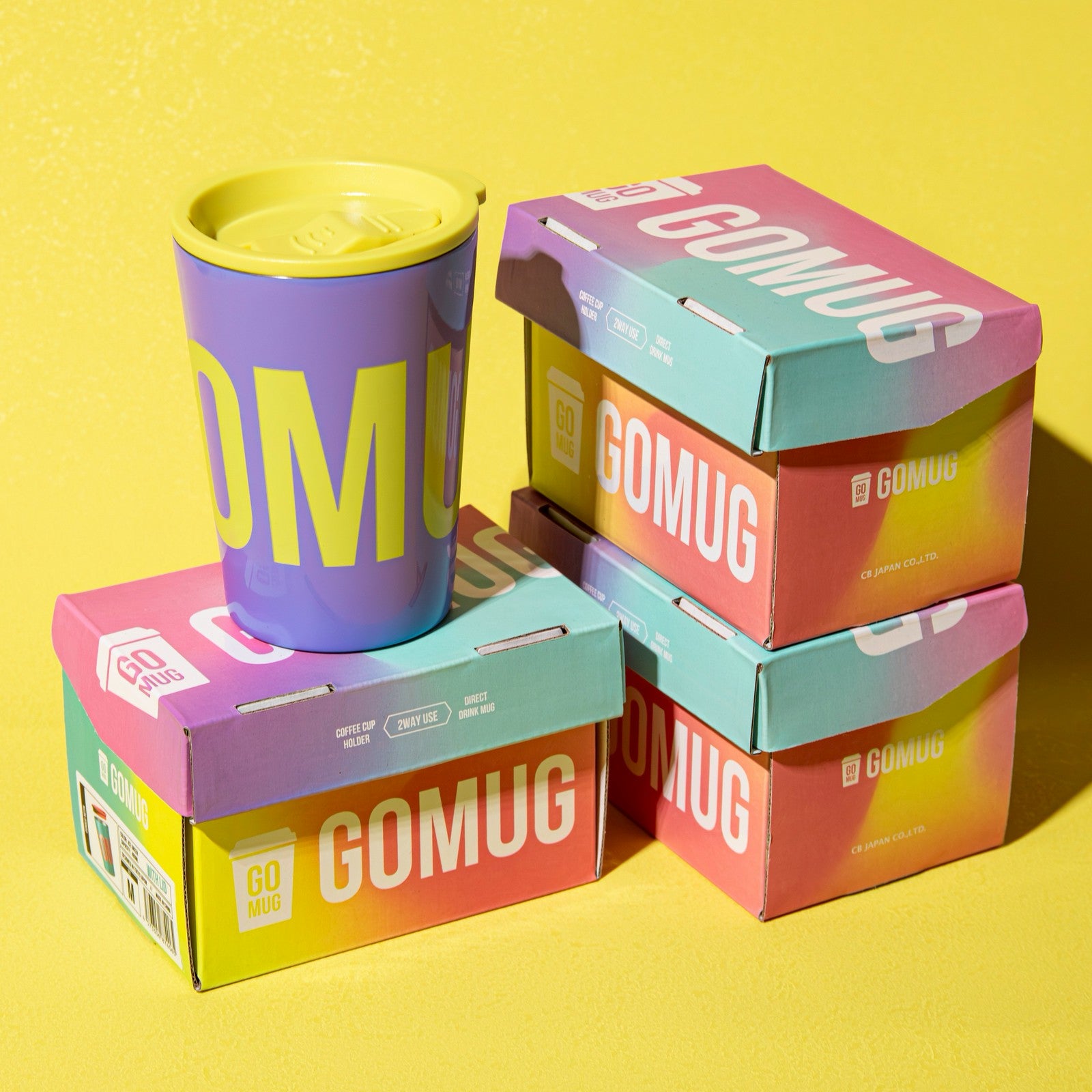 GO MUG NEON Vacuum Double-Walled Tumbler