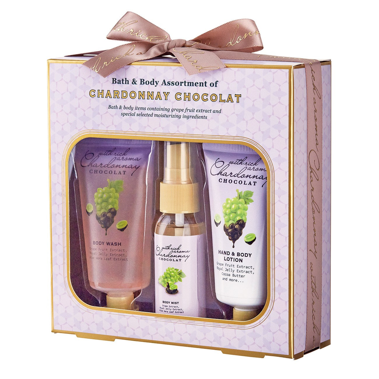 Chardonnay Chocolat Bath & Body Care Set