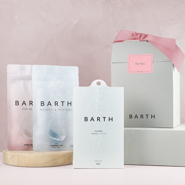 BARTH Bath Salts & Face Mask Skin Care Gift Set