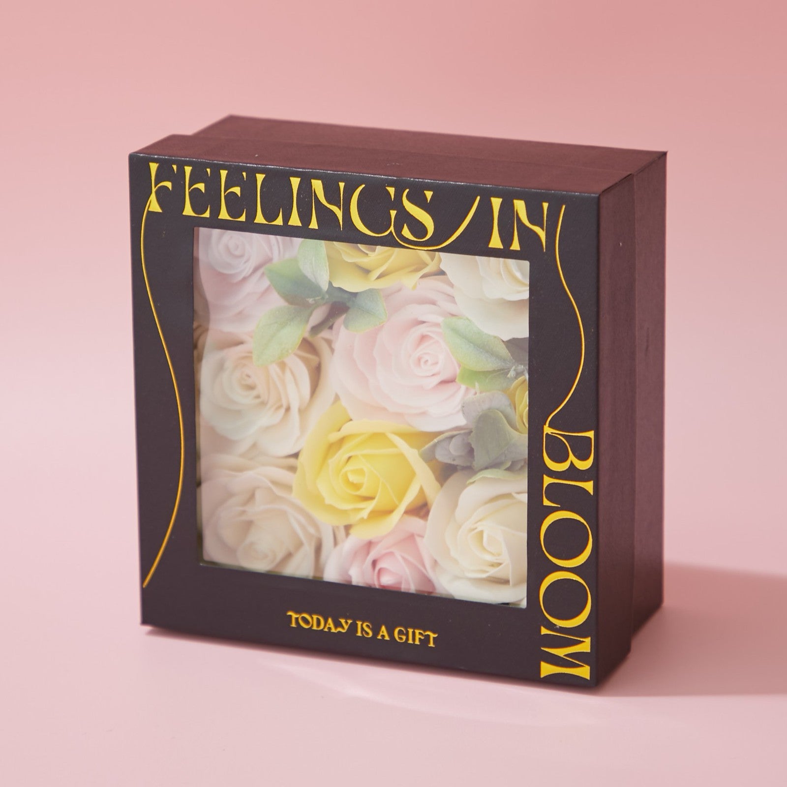 Special Flower Box Soap Flowers