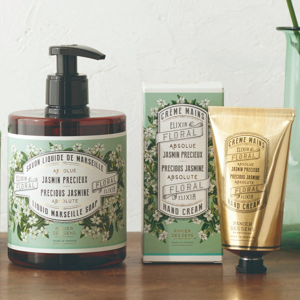 Panier des Sens Absolutes Hand Cream & Liquid Marseille Soap Set