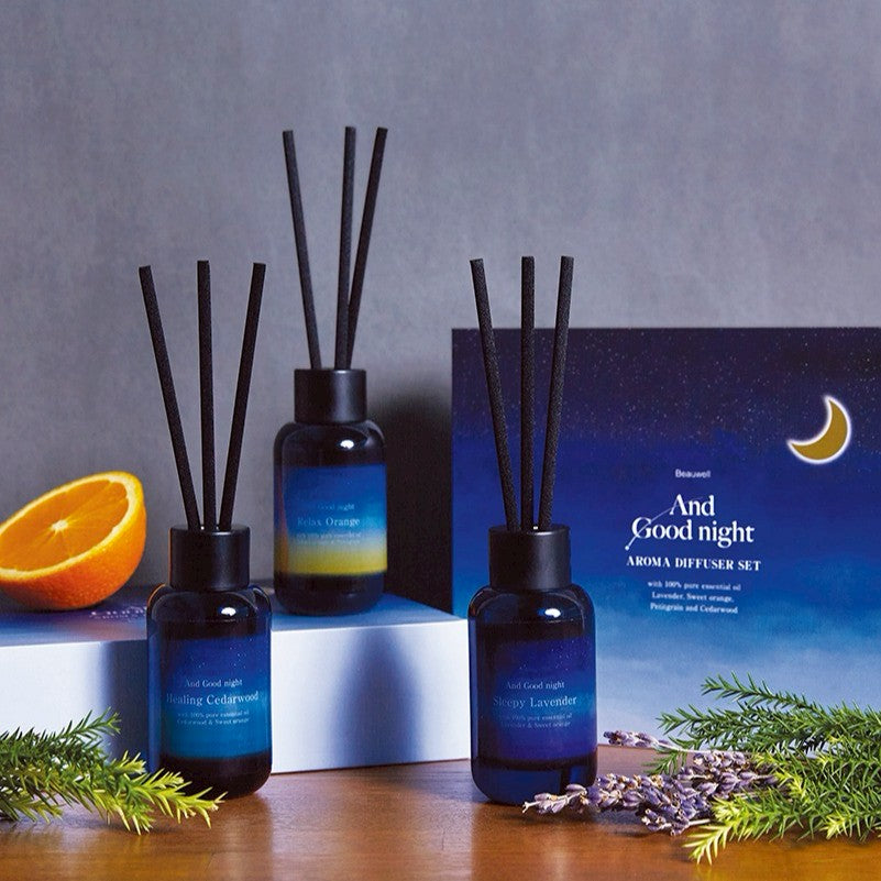 & Good Night Soothing Aroma Diffuser Set