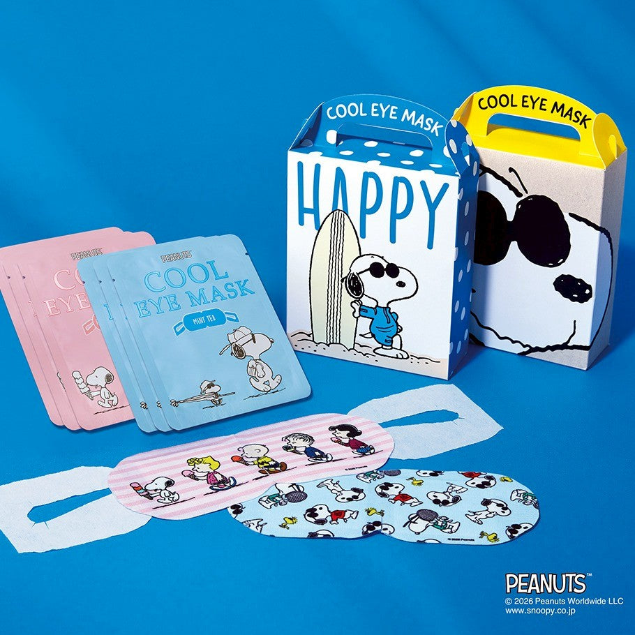 Snoopy Cool Eye Mask Assortment 6Piece Set