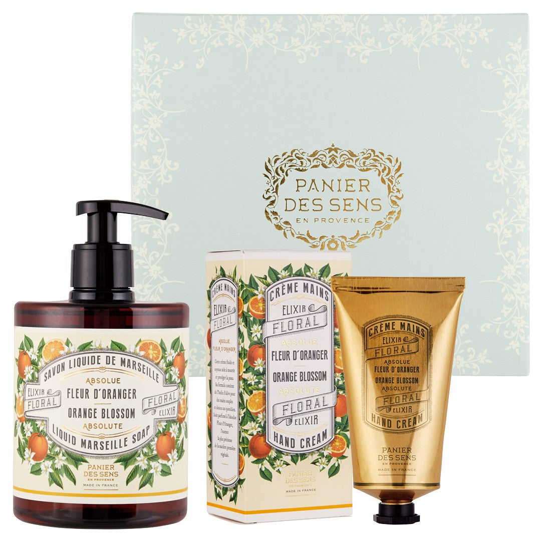 Set de Crema de Manos Absoluta y Jabón Líquido de Marsella Panier des Sens