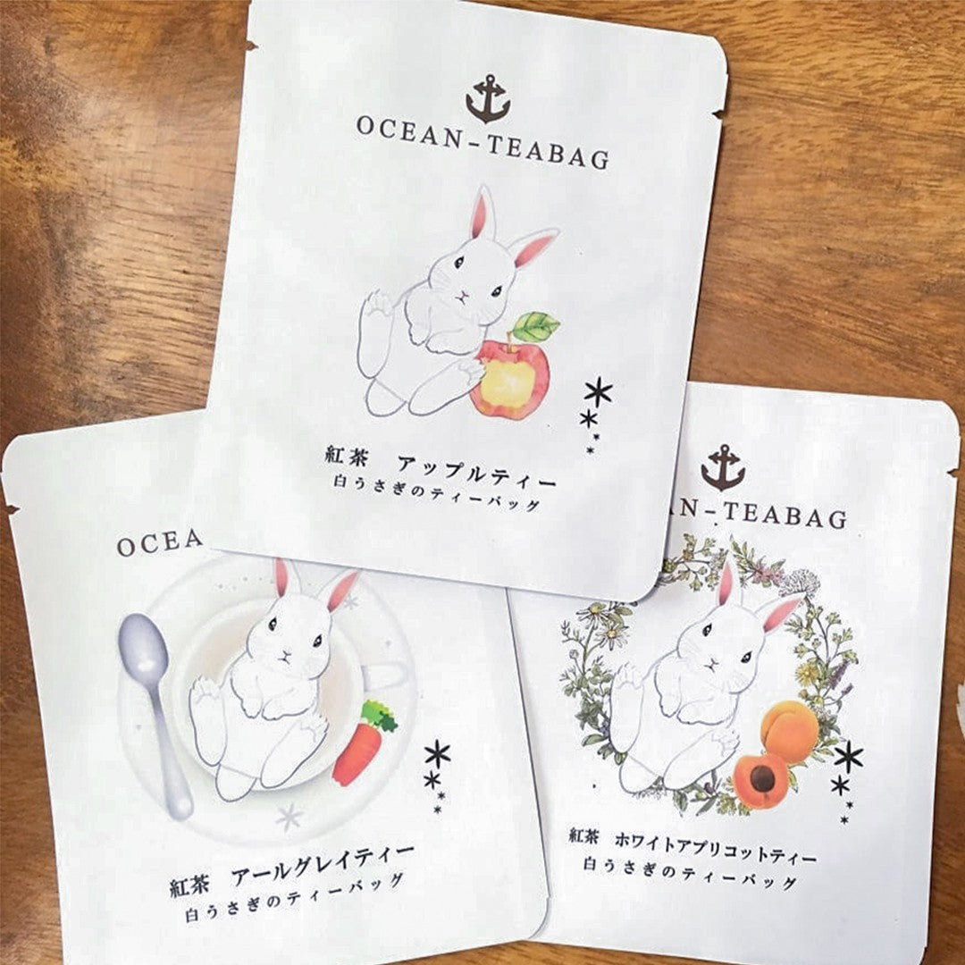 White Rabbit Tea Bag 3Piece Set