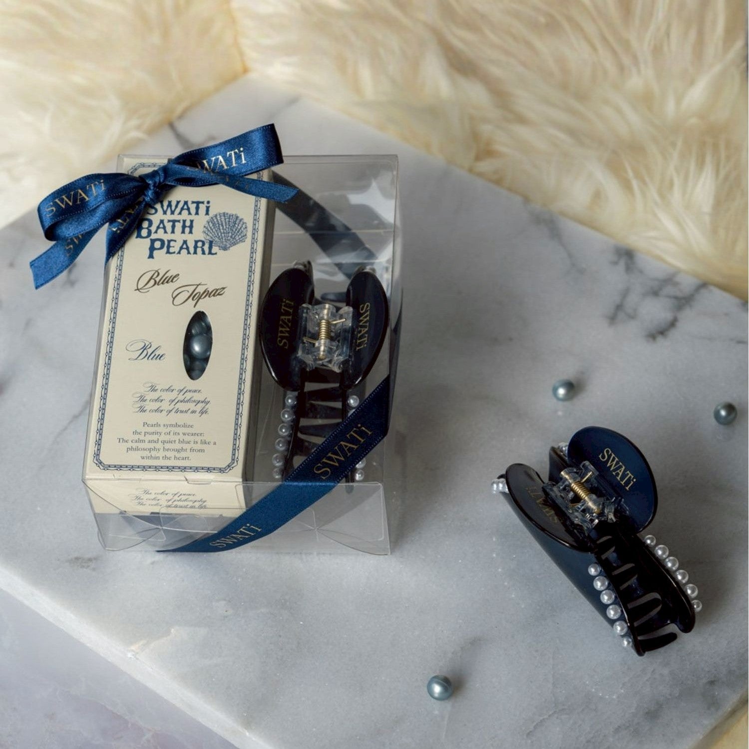 SWATi BATH PEARL & ACCESORIO PARA EL CABELLO Set de Regalo