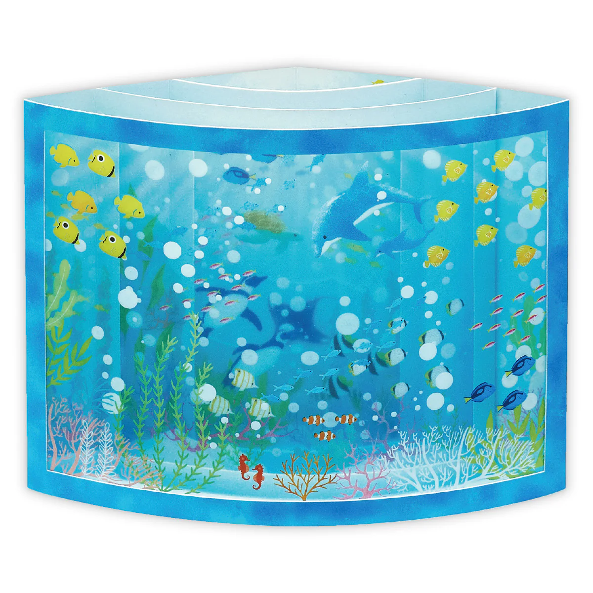 Aquarium 3D  Greeting Card