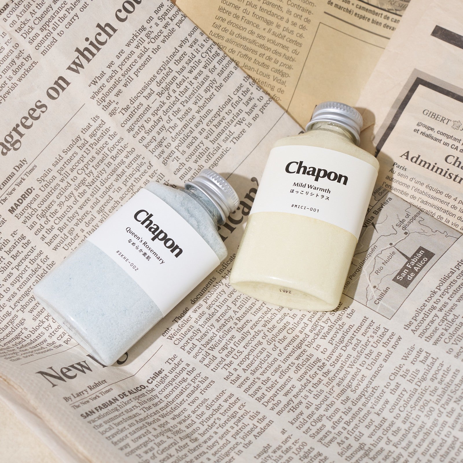 Chapon Aroma Bath Soak 2Piece Set