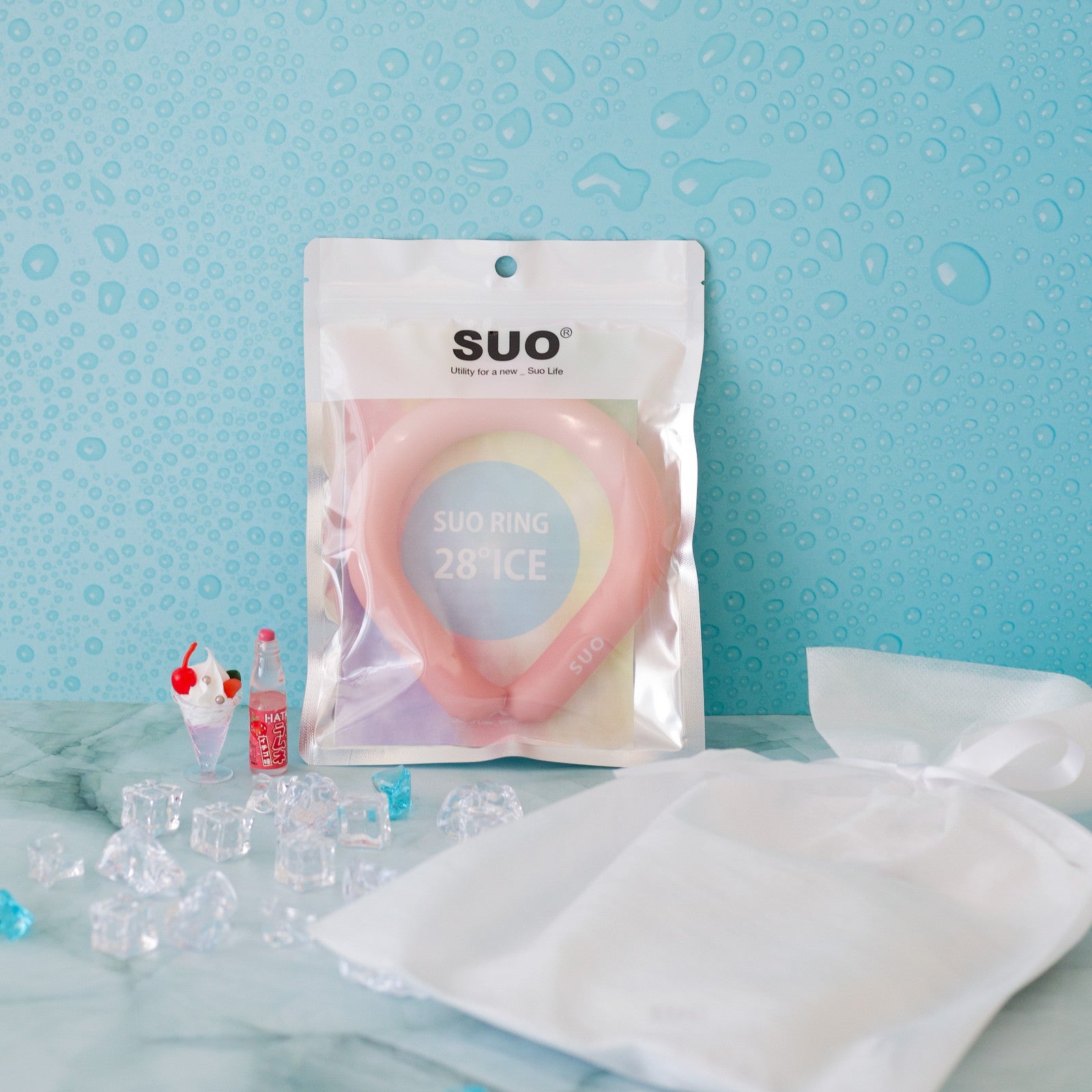 SUMMER COOL RING 28°ICE M / L Size