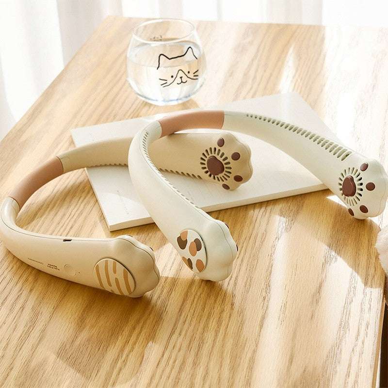 Cat Paw Neck Fan