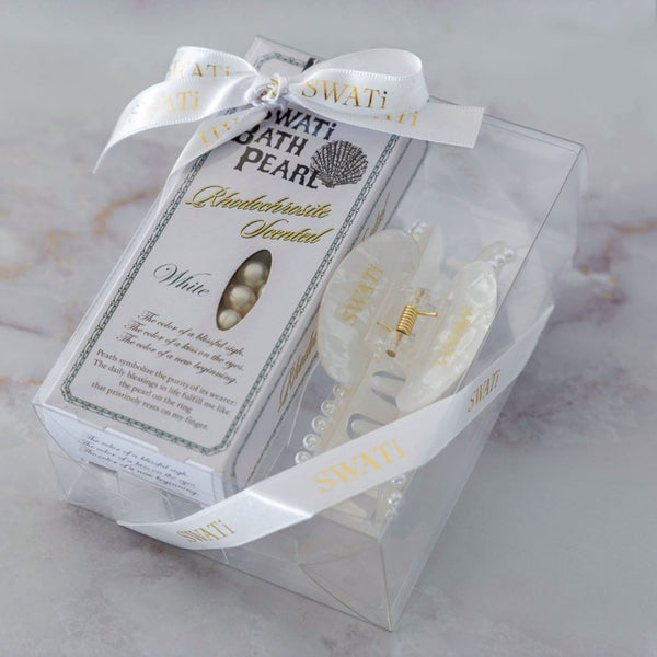SWATi BATH PEARL & HAIR ACCESSORY Gift Set
