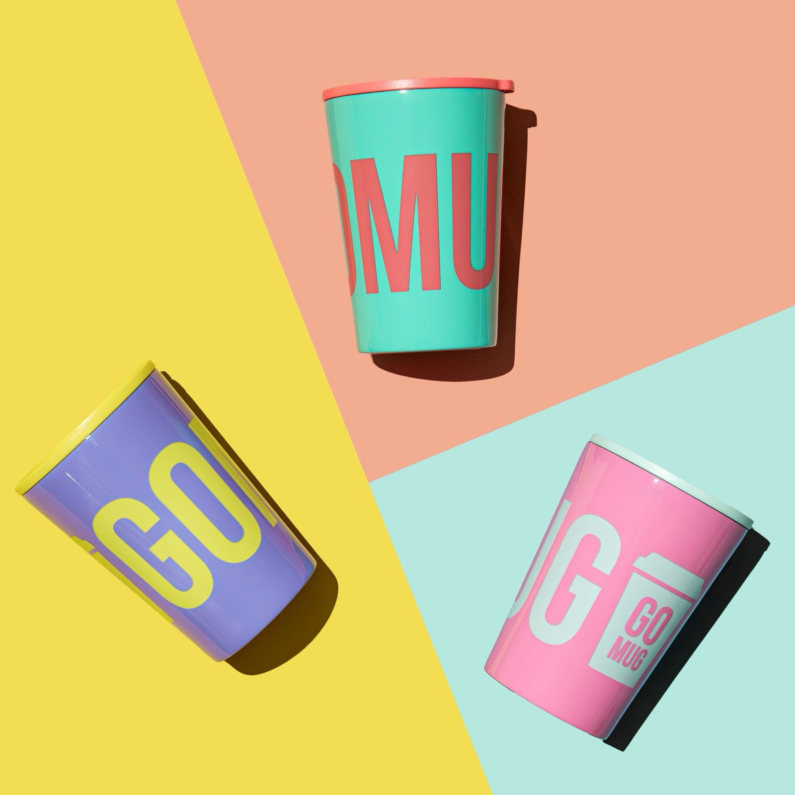 GO MUG NEON Vacuum Double-Walled Tumbler