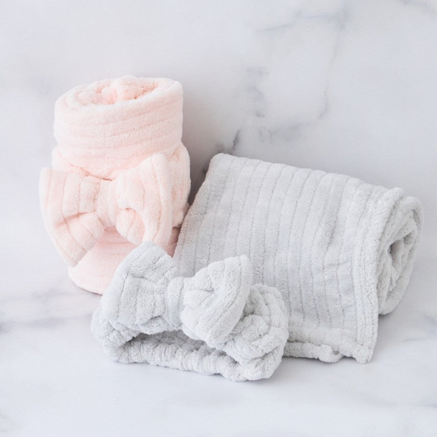 Hair Band & Dry Towel Hair Care Set