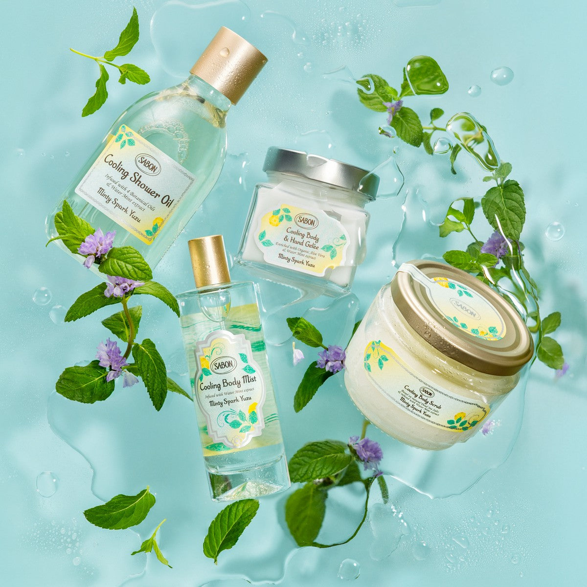 Refreshing Mint & Sparkling Yuzu Hydrate Welcome Kit