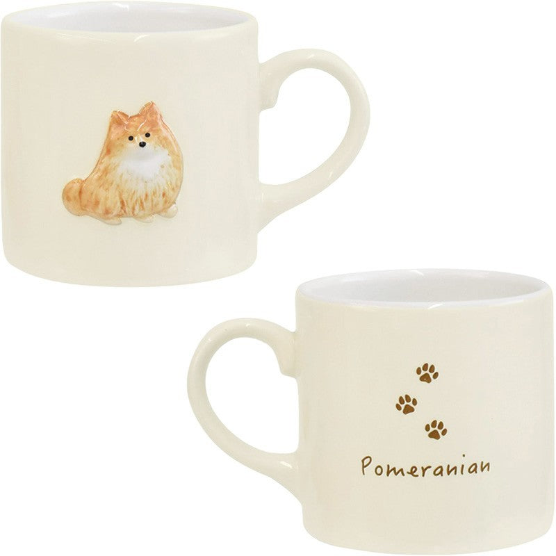 Hand Painted Dog Pattern Mug