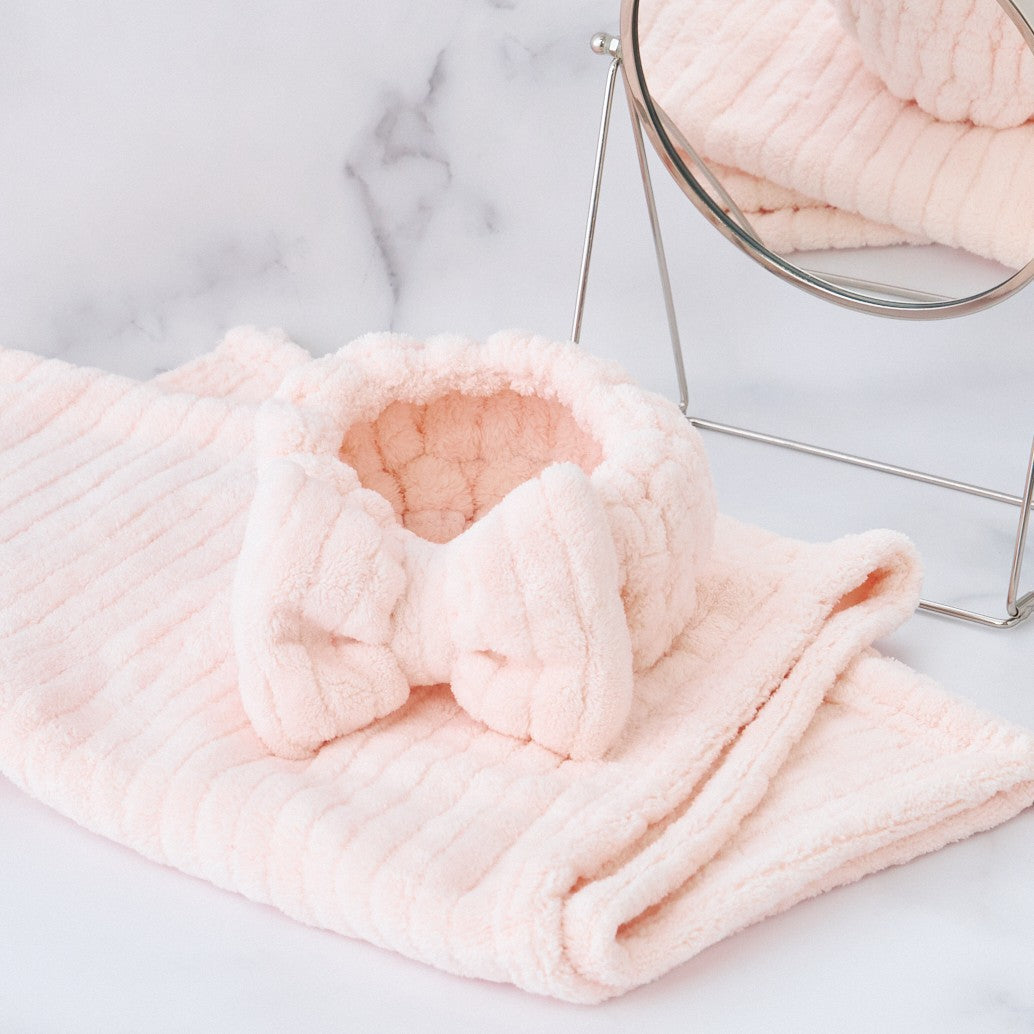Hair Band & Dry Towel Hair Care Set