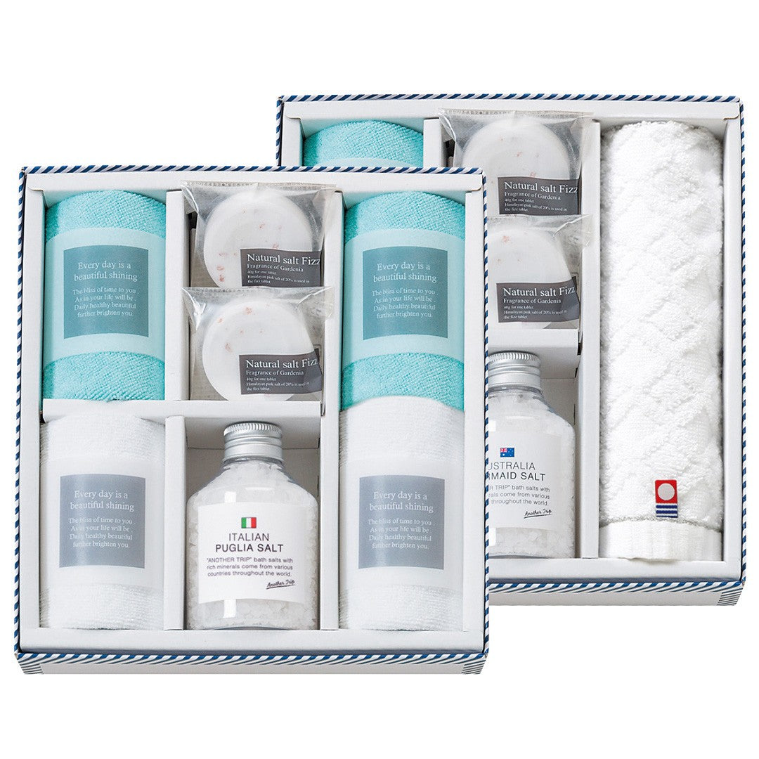 Bath Salt & Imabari Towel Set