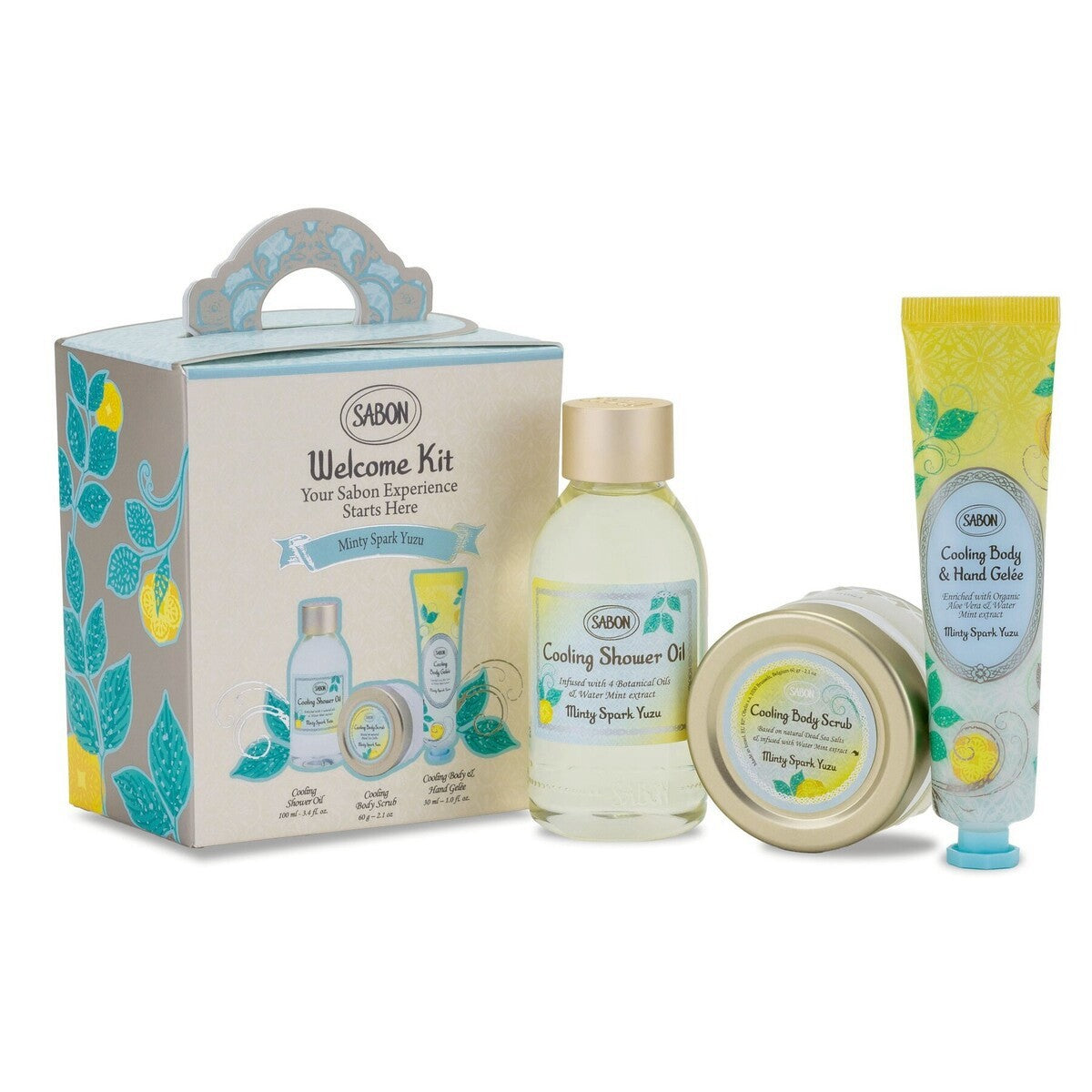 Refreshing Mint & Sparkling Yuzu Hydrate Welcome Kit