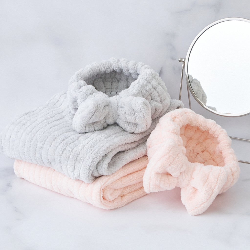 Hair Band & Dry Towel Hair Care Set