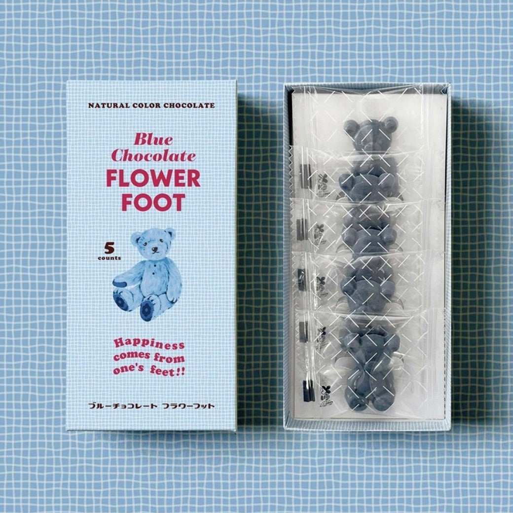 Blue Bear Chocolates with Message Card