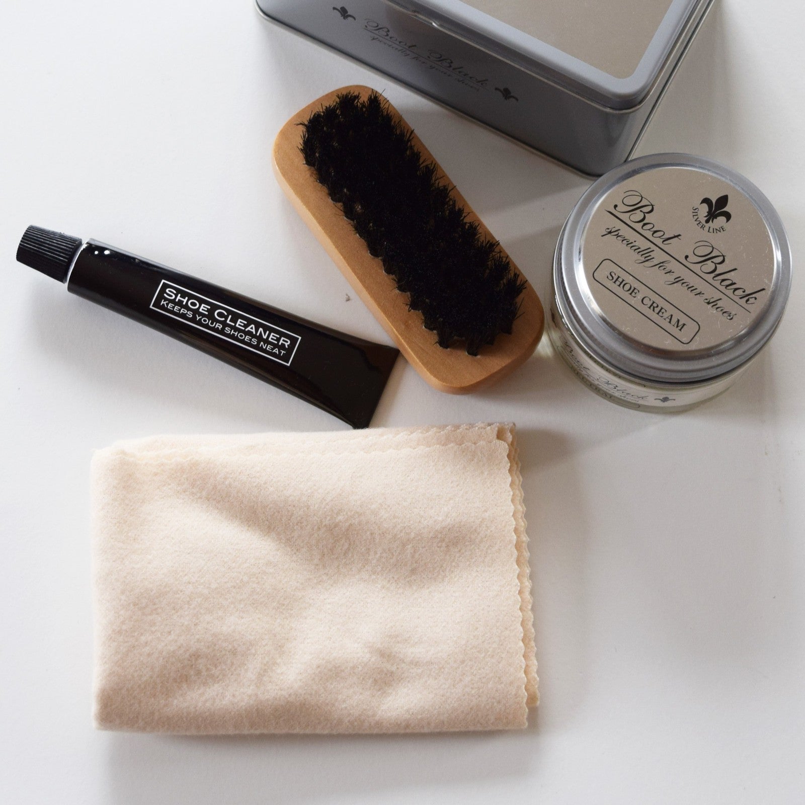 Columbus Boot Black Silver Mojito Set